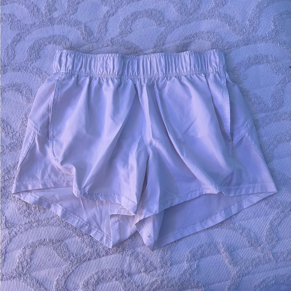 white shorts